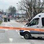 30.03.2021 Kielce. Saperzy zabezpieczają niewybuchy znalezione podczas robót ziemnych przy skrzyżowaniu ulic Seminaryjskiej i Jana Pawła II / Jarosław Kubalski / Radio Kielce