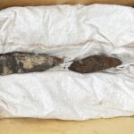 30.03.2021 Kielce. Saperzy zabezpieczają niewybuchy znalezione podczas robót ziemnych przy skrzyżowaniu ulic Seminaryjskiej i Jana Pawła II / Jarosław Kubalski / Radio Kielce