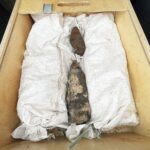 30.03.2021 Kielce. Saperzy zabezpieczają niewybuchy znalezione podczas robót ziemnych przy skrzyżowaniu ulic Seminaryjskiej i Jana Pawła II / Jarosław Kubalski / Radio Kielce