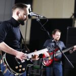 05.03.2021 Radio Kielce. Studio Gram. Koncert zespołu Mugshotz / Jarosław Kubalski / Radio Kielce