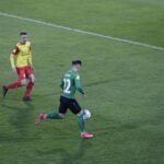 19.03.2021 Kielce. 21. kolejka 1. Ligi: Korona Kielce - Górnik Łęczna / Krzysztof Bujnowicz / Radio Kielce