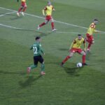 19.03.2021 Kielce. 21. kolejka 1. Ligi: Korona Kielce - Górnik Łęczna / Krzysztof Bujnowicz / Radio Kielce