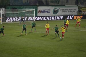 19.03.2021 Kielce. 21. kolejka 1. Ligi: Korona Kielce - Górnik Łęczna / Krzysztof Bujnowicz / Radio Kielce