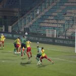 19.03.2021 Kielce. 21. kolejka 1. Ligi: Korona Kielce - Górnik Łęczna / Krzysztof Bujnowicz / Radio Kielce