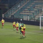 19.03.2021 Kielce. 21. kolejka 1. Ligi: Korona Kielce - Górnik Łęczna / Krzysztof Bujnowicz / Radio Kielce