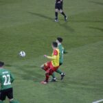 19.03.2021 Kielce. 21. kolejka 1. Ligi: Korona Kielce - Górnik Łęczna / Krzysztof Bujnowicz / Radio Kielce