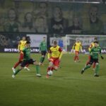 19.03.2021 Kielce. 21. kolejka 1. Ligi: Korona Kielce - Górnik Łęczna / Krzysztof Bujnowicz / Radio Kielce