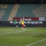 19.03.2021 Kielce. 21. kolejka 1. Ligi: Korona Kielce - Górnik Łęczna / Krzysztof Bujnowicz / Radio Kielce