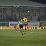 19.03.2021 Kielce. 21. kolejka 1. Ligi: Korona Kielce - Górnik Łęczna / Krzysztof Bujnowicz / Radio Kielce
