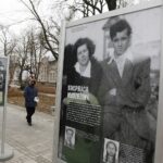 01.03.2021 Kielce. Narodowy Dzień Pamięci Żołnierzy Wyklętych. Plenerowa wystawa IPN poświęcona podziemiu niepodległościowemu na Kielecczyźnie po 1944 roku / Jarosław Kubalski / Radio Kielce