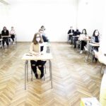 03.03.2021 Kielce. Liceum im. Juliusza Słowackiego. Próbna matura z języka polskiego / Jarosław Kubalski / Radio Kielce