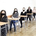 03.03.2021 Kielce. Liceum im. Juliusza Słowackiego. Próbna matura z języka polskiego / Jarosław Kubalski / Radio Kielce