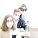 03.03.2021 Kielce. Liceum im. Juliusza Słowackiego. Próbna matura z języka polskiego / Jarosław Kubalski / Radio Kielce