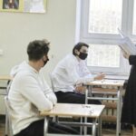 03.03.2021 Kielce. Liceum im. Juliusza Słowackiego. Próbna matura z języka polskiego / Jarosław Kubalski / Radio Kielce