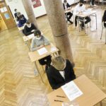 03.03.2021 Kielce. Liceum im. Juliusza Słowackiego. Próbna matura z języka polskiego / Jarosław Kubalski / Radio Kielce