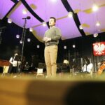 08.03.2021 Kielce. Zespół Strauss Ensemble podczas próby przed koncertem w Zespole Państwowych Szkół Muzycznych w Kielcach / Jarosław Kubalski / Radio Kielce