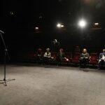 15.03.2021 Kielce. Mała Scena KCK. Przesłuchania kandydatów do tytułu Świętokrzyskiego Mistrza Mowy Polskiej / Jarosław Kubalski / Radio Kielce