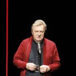 15.03.2021 Kielce. Mała Scena KCK. Przesłuchania kandydatów do tytułu Świętokrzyskiego Mistrza Mowy Polskiej. Na zdjęciu: Krzysztof Irski / Jarosław Kubalski / Radio Kielce