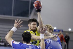 18.03.2021 Kielce. Mecz Łomża Vive Kielce - Orlen Wisła Płock. Artsem Karalek