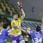 18.03.2021 Kielce. Mecz Łomża Vive Kielce - Orlen Wisła Płock. Artsem Karalek