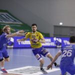 18.03.2021 Kielce. Mecz Łomża Vive Kielce - Orlen Wisła Płock. Wladislaw Kulesz / Jarosław Kubalski / Radio Kielce