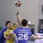 18.03.2021 Kielce. Mecz Łomża Vive Kielce - Orlen Wisła Płock. Wladislaw Kulesz / Jarosław Kubalski / Radio Kielce