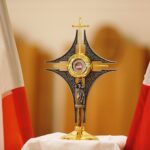 21.03.2021 Kielce. Parafia św. Maksymiliana Marii Kolbego w Kielcach otrzymała relikwie św. Andrzeja Boboli. Msza św. / Jarosław Kubalski / Radio Kielce