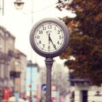 23.10.2020 Kielce. Zegar na ulicy Sienkiewicza / Jarosław Kubalski / Radio Kielce