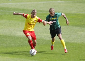 05.09.2020. Kielce. 2. kolejka Fortuna 1. ligi: Korona Kielce - GKS 1962 Jastrzębie / Jarosław Kubalski / Radio Kielce