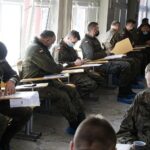 06.03.2021 Kielce. Żołnierze z 10. Świętokrzyskiej Brygady Obrony Terytorialnej honorowo oddają krew / Jarosław Kubalski / Radio Kielce