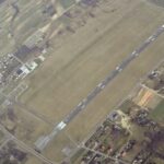 14.03.2021 Masłów lotnisko. Miejsce historycznych wydarzeń / Aeroklub Kielce