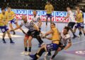 16.09.2020. Flensburg. 1. kolejka Ligi Mistrzów piłkarzy ręcznych: Flensburg-Handewitt - Łomża Vive Kielce / Krzysztof Bujnowicz / Radio Kielce
