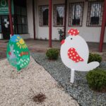 30.03.2021 Ćmielów. Ozdoby świąteczne / Emilia Sitarska / Radio Kielce