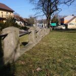 02.03.2021. Opatów. Skwer im. Witolda Gombrowicza / Emilia Sitarska / Radio Kielce