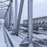 01.02.2021. Ostrowiec Św. Demontaż mostu nad Kamienną / plk-polskawschodnia.pl