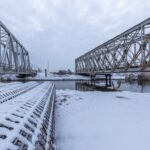 01.02.2021. Ostrowiec Św. Demontaż mostu nad Kamienną / plk-polskawschodnia.pl