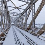 01.02.2021. Ostrowiec Św. Demontaż mostu nad Kamienną / plk-polskawschodnia.pl