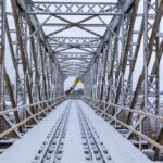 01.02.2021. Ostrowiec Św. Demontaż mostu nad Kamienną / plk-polskawschodnia.pl