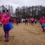 07.03.2021 Ostrowiec Świętokrzyski. Bieganie z okazji Dnia Kobiet na Gutwinie / Emilia Sitarska / Radio Kielce