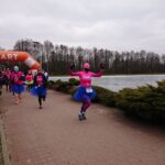 07.03.2021 Ostrowiec Świętokrzyski. Bieganie z okazji Dnia Kobiet na Gutwinie / Emilia Sitarska / Radio Kielce