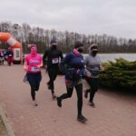 07.03.2021 Ostrowiec Świętokrzyski. Bieganie z okazji Dnia Kobiet na Gutwinie / Emilia Sitarska / Radio Kielce