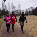 07.03.2021 Ostrowiec Świętokrzyski. Bieganie z okazji Dnia Kobiet na Gutwinie / Emilia Sitarska / Radio Kielce