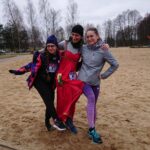 07.03.2021 Ostrowiec Świętokrzyski. Bieganie z okazji Dnia Kobiet na Gutwinie / Emilia Sitarska / Radio Kielce