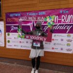 07.03.2021 Ostrowiec Świętokrzyski. Bieganie z okazji Dnia Kobiet na Gutwinie / Emilia Sitarska / Radio Kielce