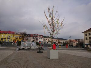 30.03.2021 Ostrowiec Św. Ozdoby świąteczne / Emilia Sitarska / Radio Kielce