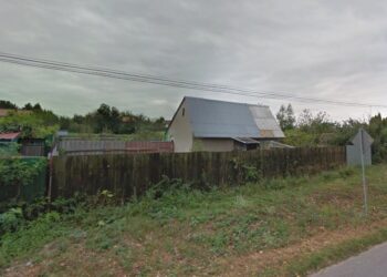 Ożarów. Ogródki działkowe. Widok od strony ul. Leśnej / Google Street View