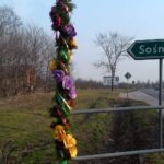 27.03.2021 Sośniczany. Palma z recyklingu / Halina Knap