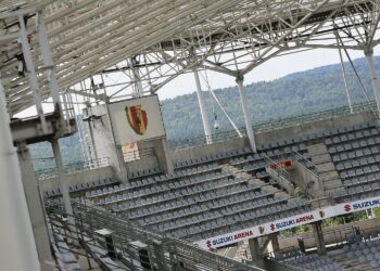 Stadion Suzuki Arena / Wiktor Taszłow / Radio Kielce