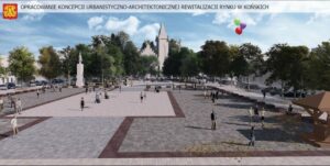 Rewitalizacja rynku w Końskich - koncepcja urbanistyczno-architektoniczna / Urząd Miasta i Gminy Końskie