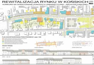 Rewitalizacja rynku w Końskich - koncepcja urbanistyczno-architektoniczna / Urząd Miasta i Gminy Końskie